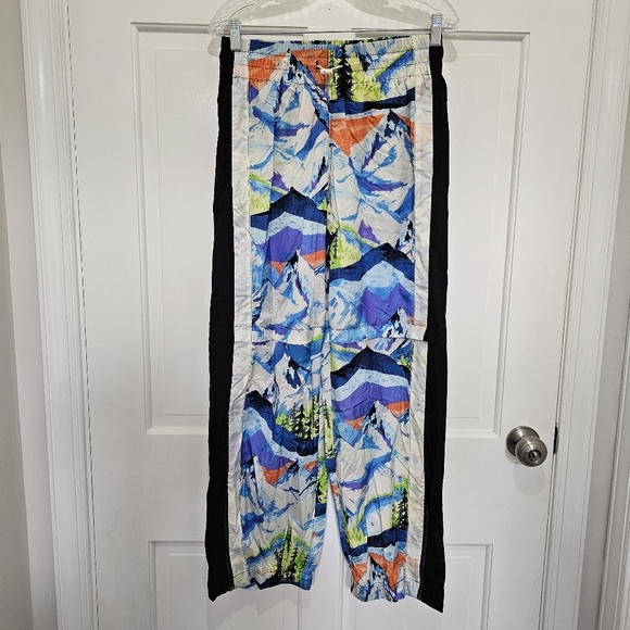 Free People End Zone Printed Mountain Apres Combo Windbreaker Light Weig… - Picture 4 of 17